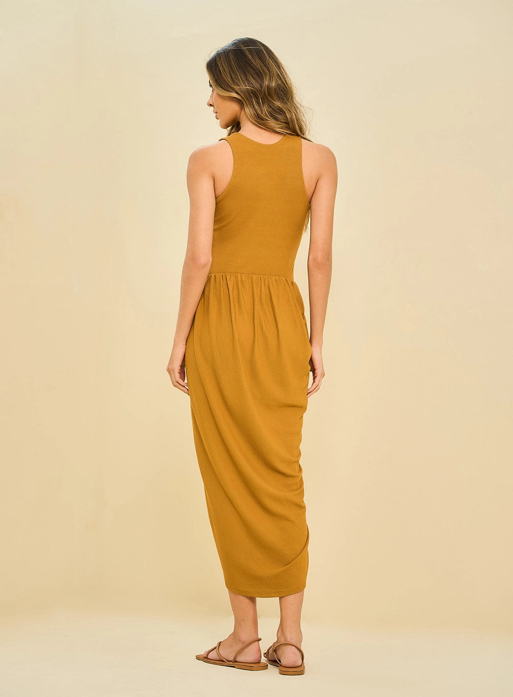 Falda Midi con Abertura