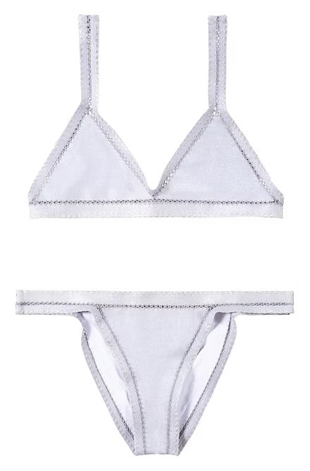 Bikini Argento tri Star