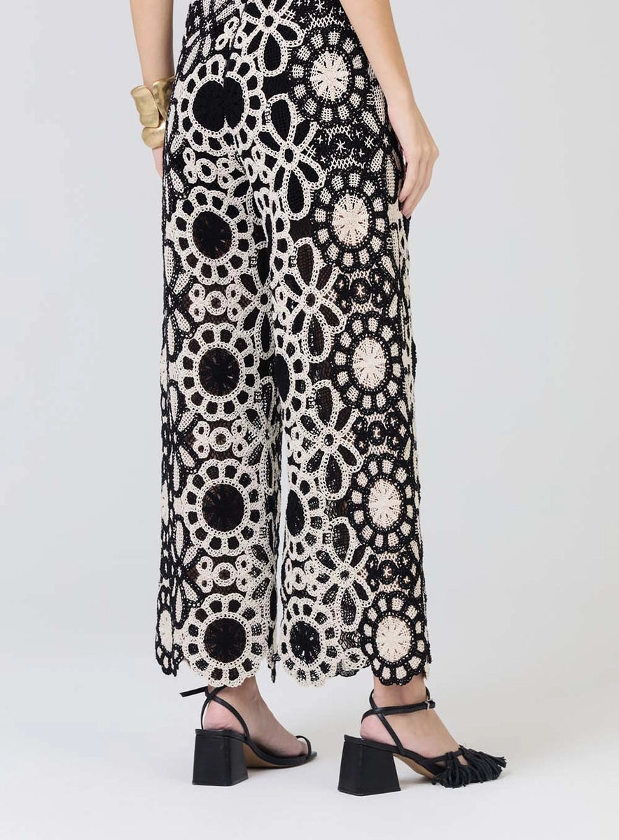 Pantalón en Crochet