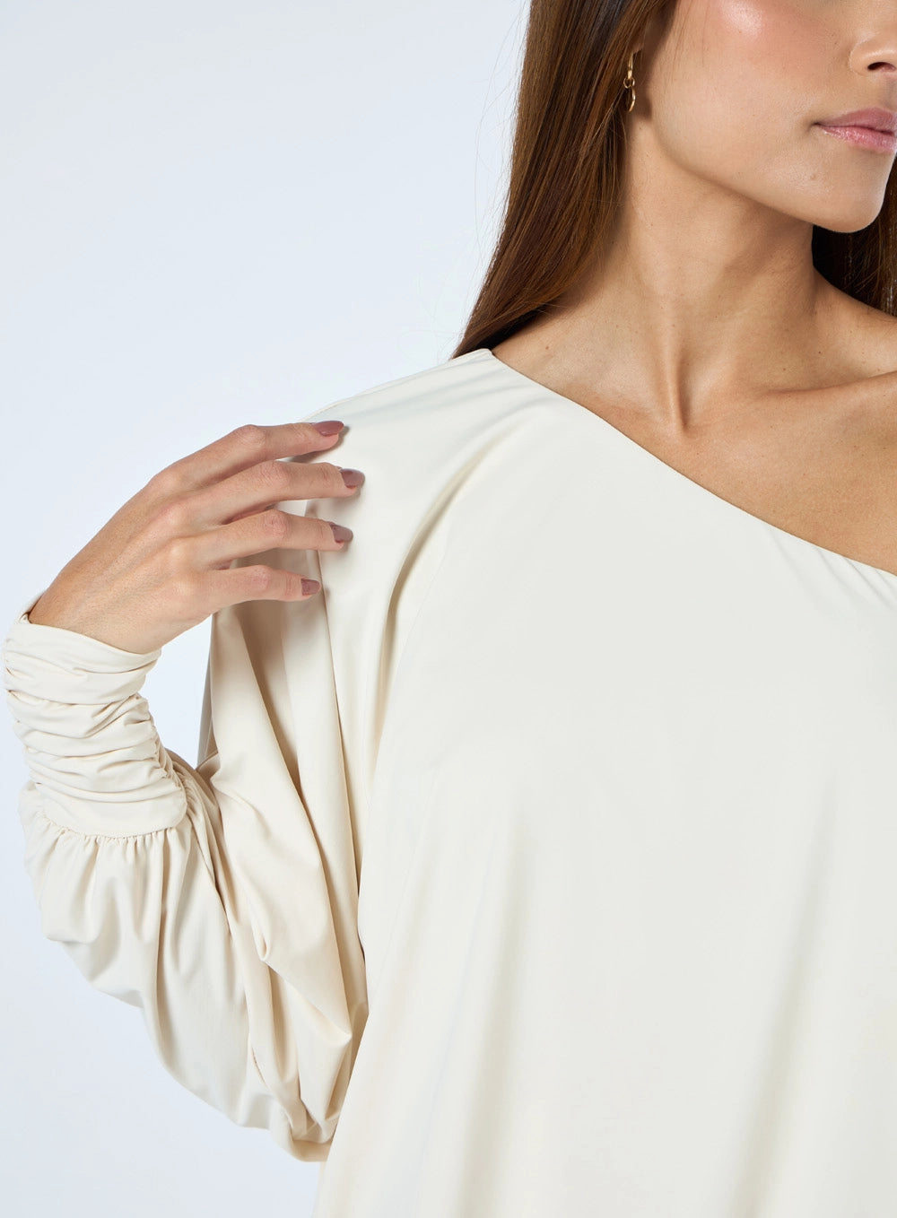 Vestido Corto Beige