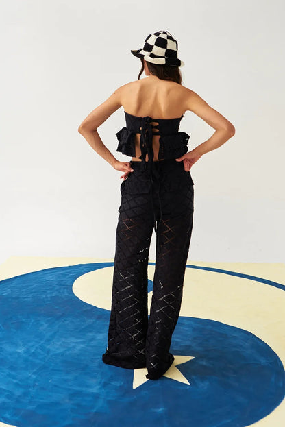 Pantalón Moonlight Dancing Negro