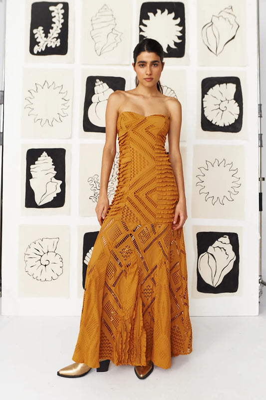 Vestido Mostaza Go with the flow