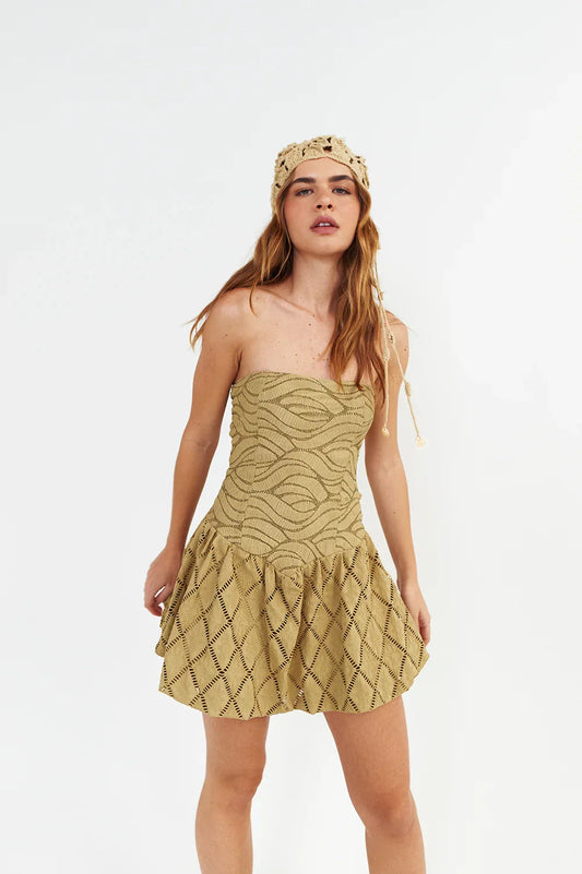 Vestido Shell in ligth Verde