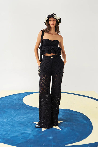 Pantalón Moonlight Dancing Negro