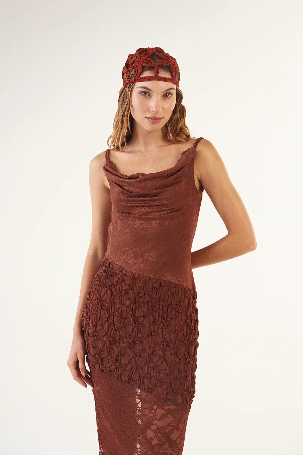 Vestido Itana Cafe
