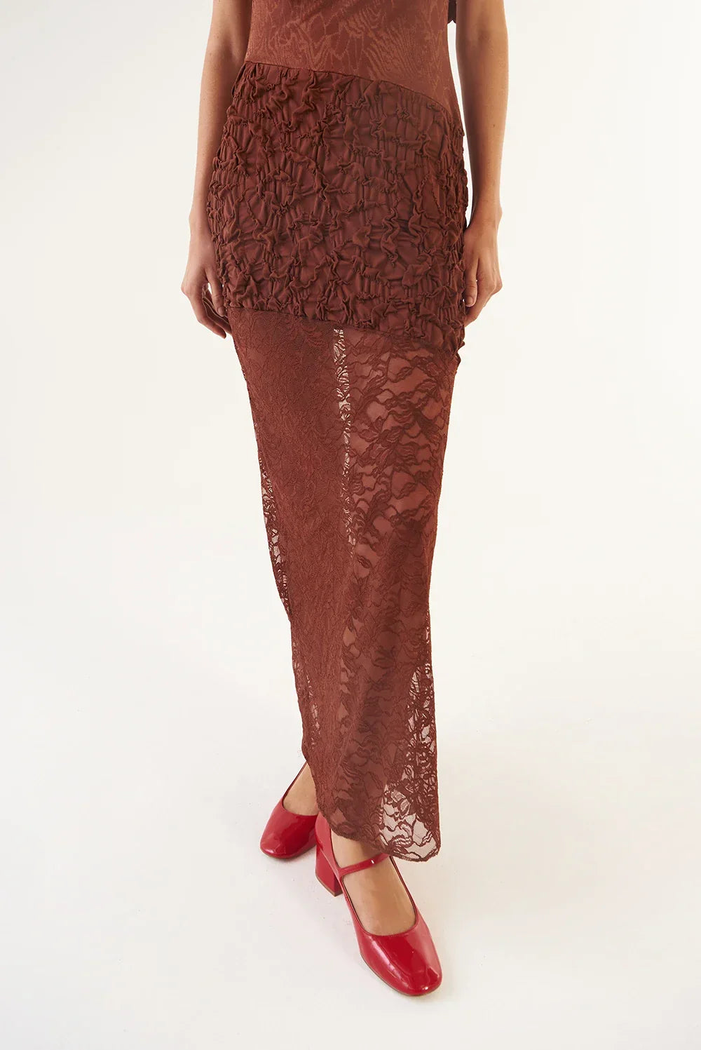 Vestido Itana Cafe