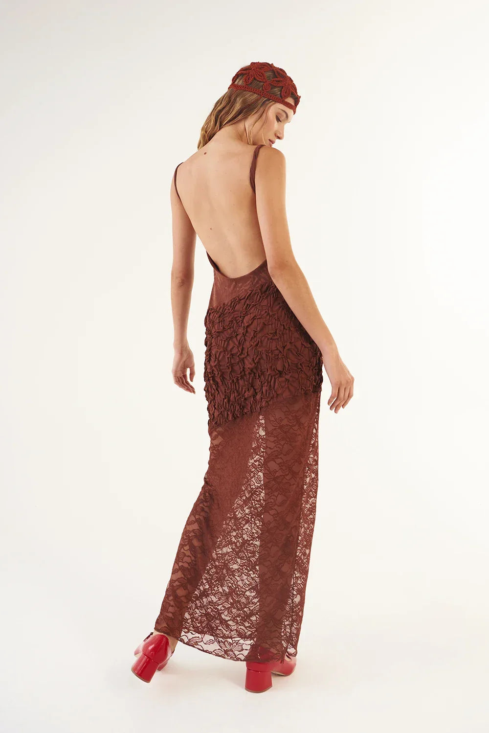 Vestido Itana Cafe